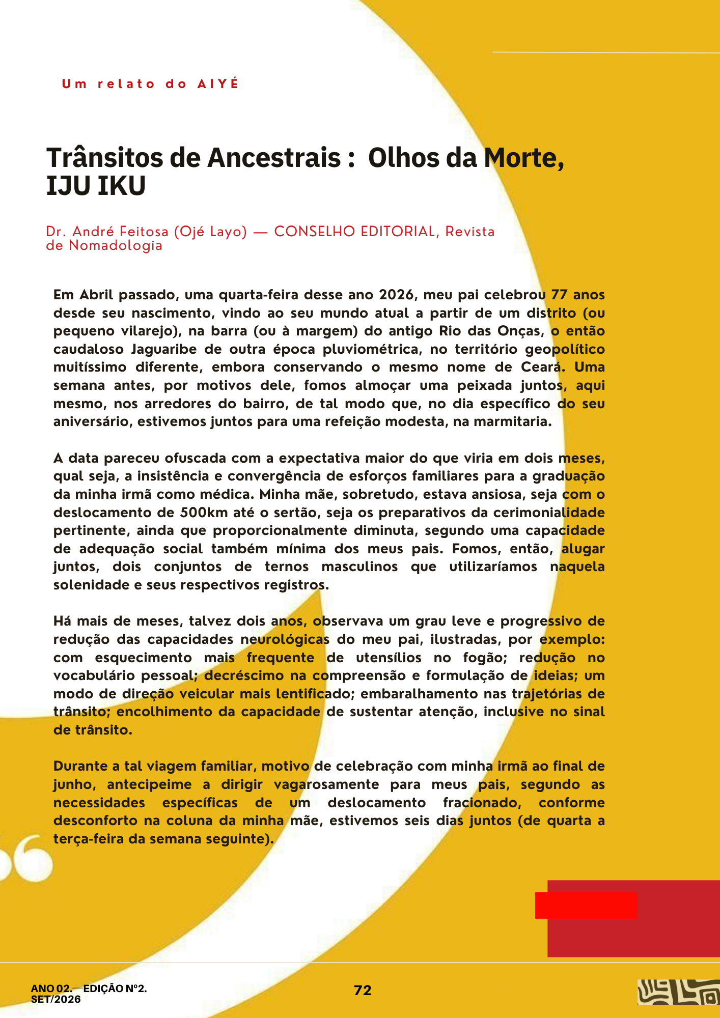 O que é ser um Awo (Iniciado) Nômade